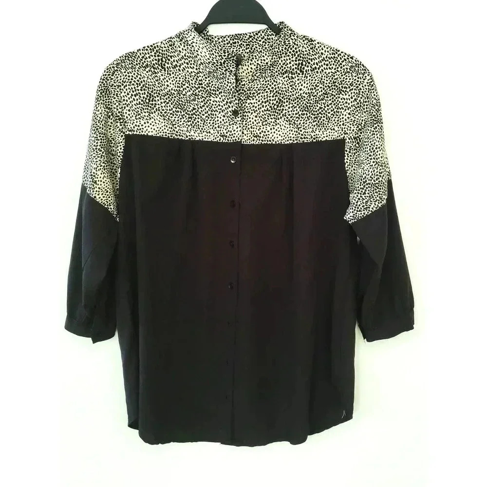 Bershka‎ Peeble Print Top